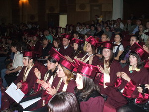 Curs festiv al absolventilor Facultatii de Stiinte Economice