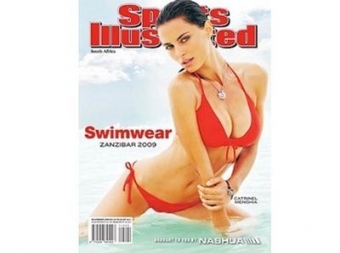 Catrinel Menghia, pe coperta Sports Illustrated Swimwear