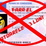 Peste 3.000 de şoferi lăsaţi fără permis in sase luni!