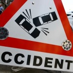 Accident provocat de o şoferiţă din Onesti