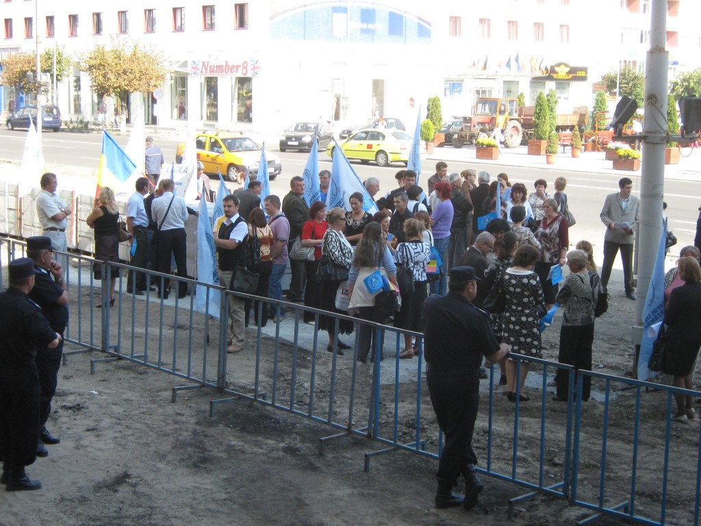 Ziua Educatorului, sarbatorita prin proteste