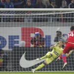 STEAUA-ROMANIA_PRIMAVARA EURO Steaua învinge cu 3-1 pe AEK Larnaca şi se califică în primăvara europeană