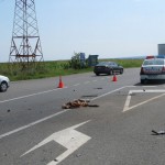 DN 2: Tanara de 30 de ani ucisa un urma unei traversari neregulamentare