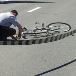 Biciclist și pieton, implicați într-un accident rutier