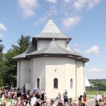 PS Ioachim Băcăuanul a târnosit biserica Spitalului Municipal din Oneşti