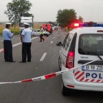 Accident rutier produs pe fondul vitezei excesive